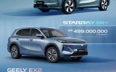 Geely Gebrak Pasar Otomotif Indonesia: Intip Daftar Harga EX5, Starray, dan EX2!