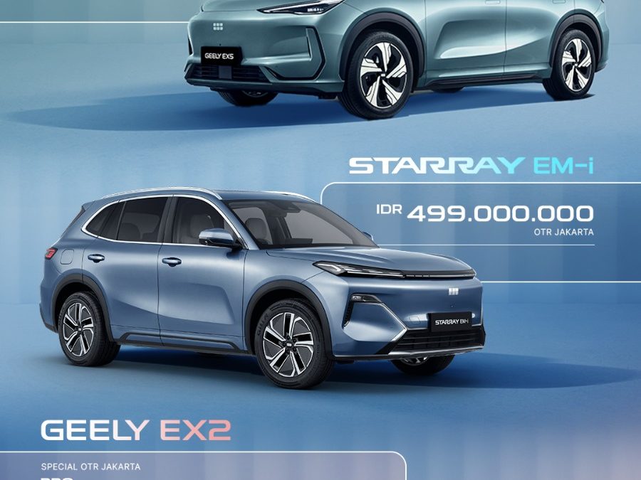 Geely Gebrak Pasar Otomotif Indonesia: Intip Daftar Harga EX5, Starray, dan EX2!